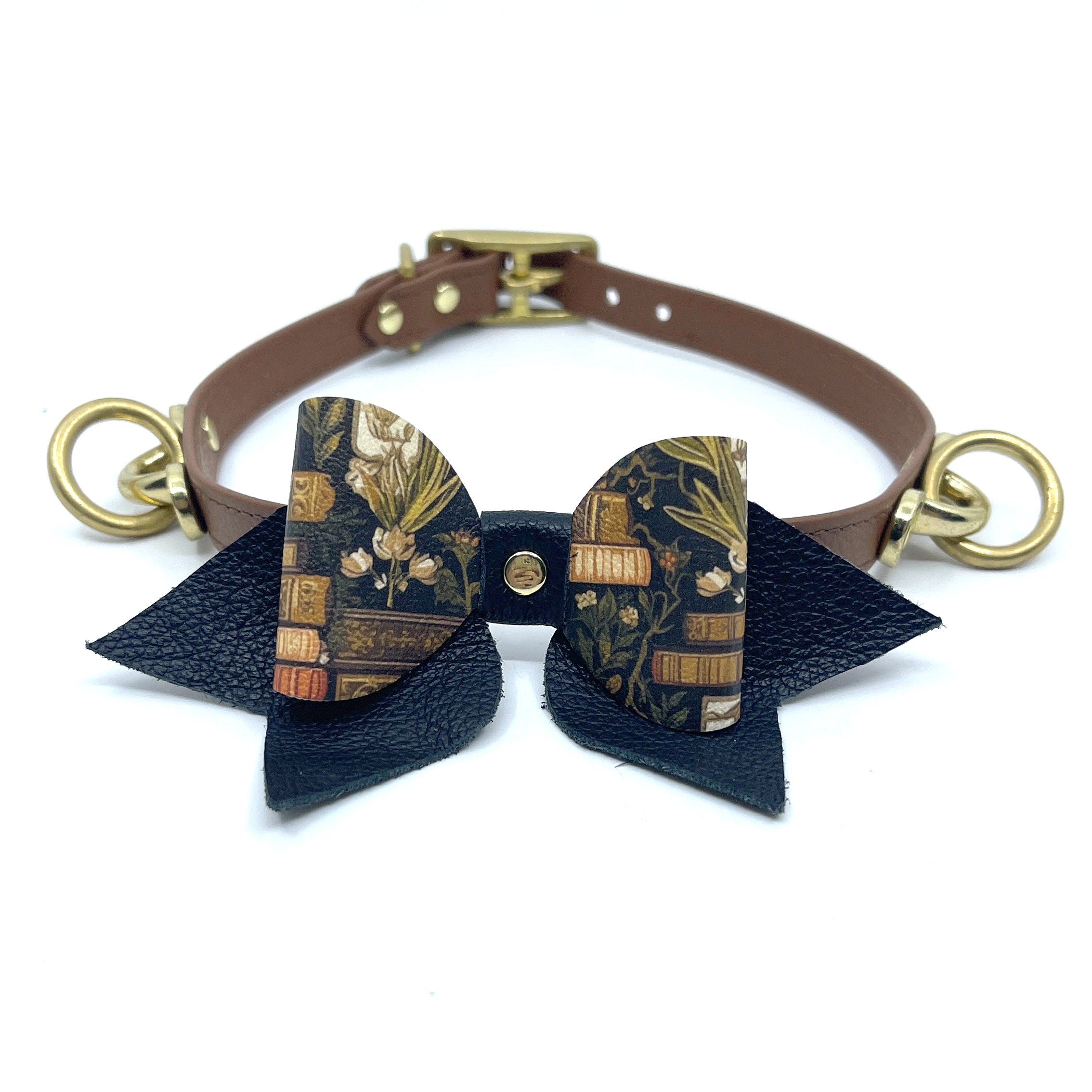 Chewy Vuitton Lead & Collar (No Bow)