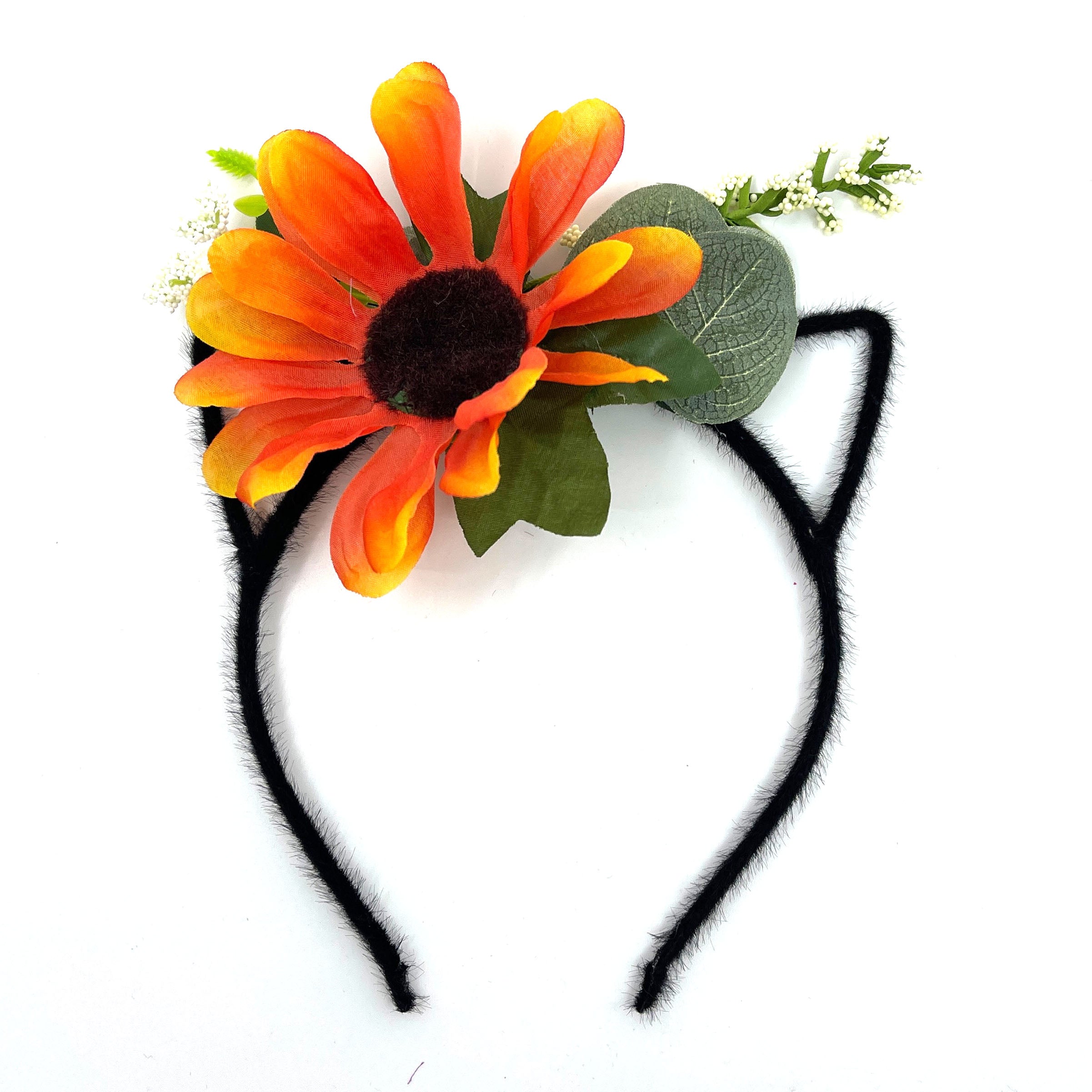 Floral cat outlet ears