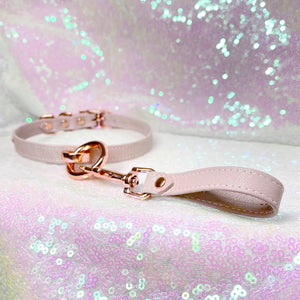 Blush Pink and Rose Gold Petite Collar - Limited Edition Collar Restrained Grace   