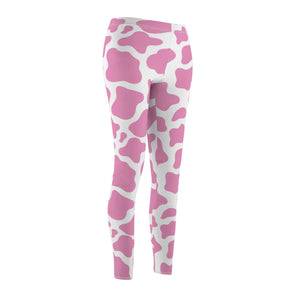 Pink Cow Soft Touch Leggings Leggings Restrained Grace   