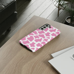 Pink Cow Phone Case Phone Case Restrained Grace   