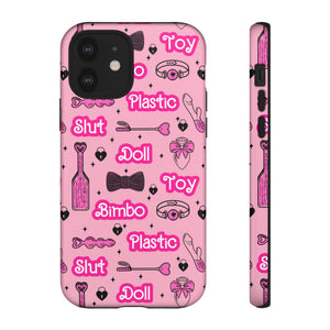 Bimbo Doll Fetish Phone Case Phone Case Restrained Grace   