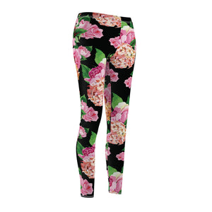 Sweet Wendie Floral Soft Touch Leggings Leggings Restrained Grace   