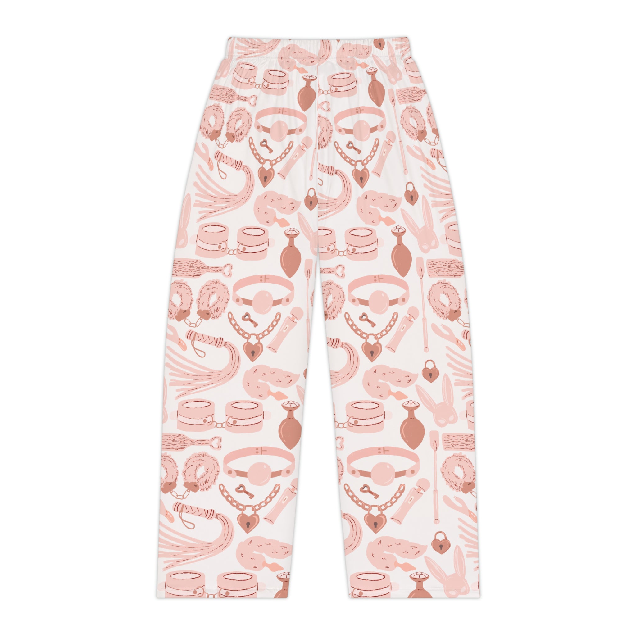 Blush Pink Kink Pajama Pants - up to 6X Loungewear Restrained Grace   