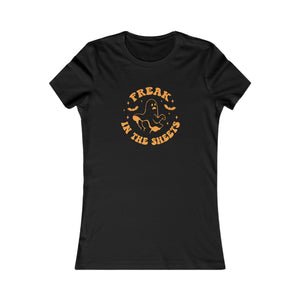 Freak in the Sheets - Halloween Femme Fit Tee T-Shirt Restrained Grace S Black 