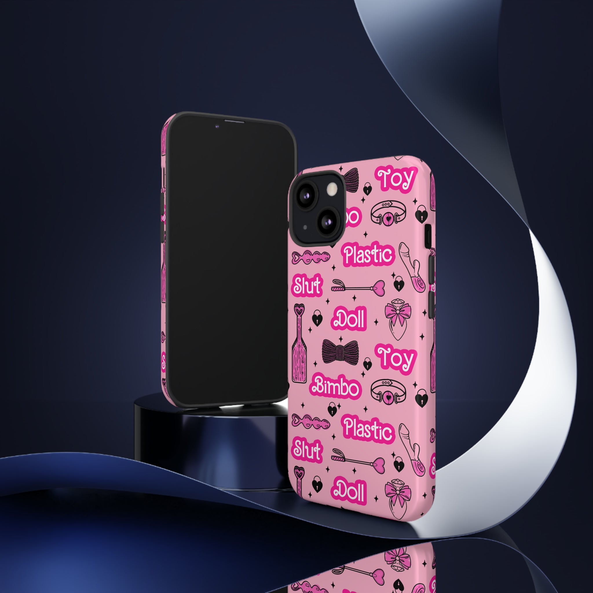 Bimbo Doll Fetish Phone Case Phone Case Restrained Grace   