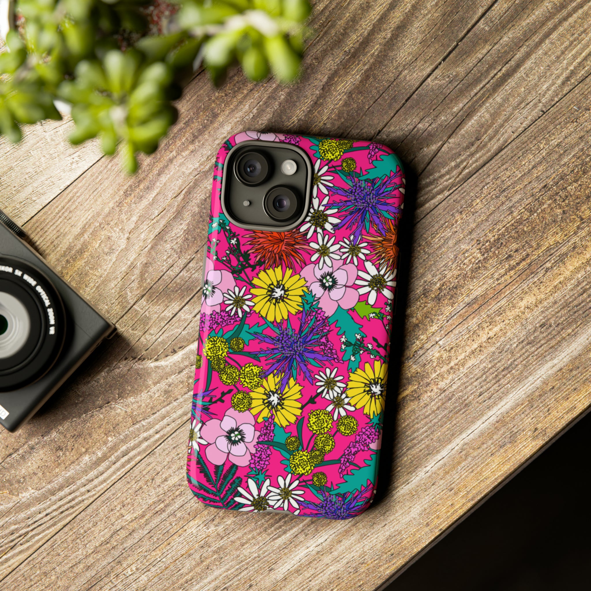 Shaggin' Wagon Floral Phone Case Phone Case Restrained Grace   