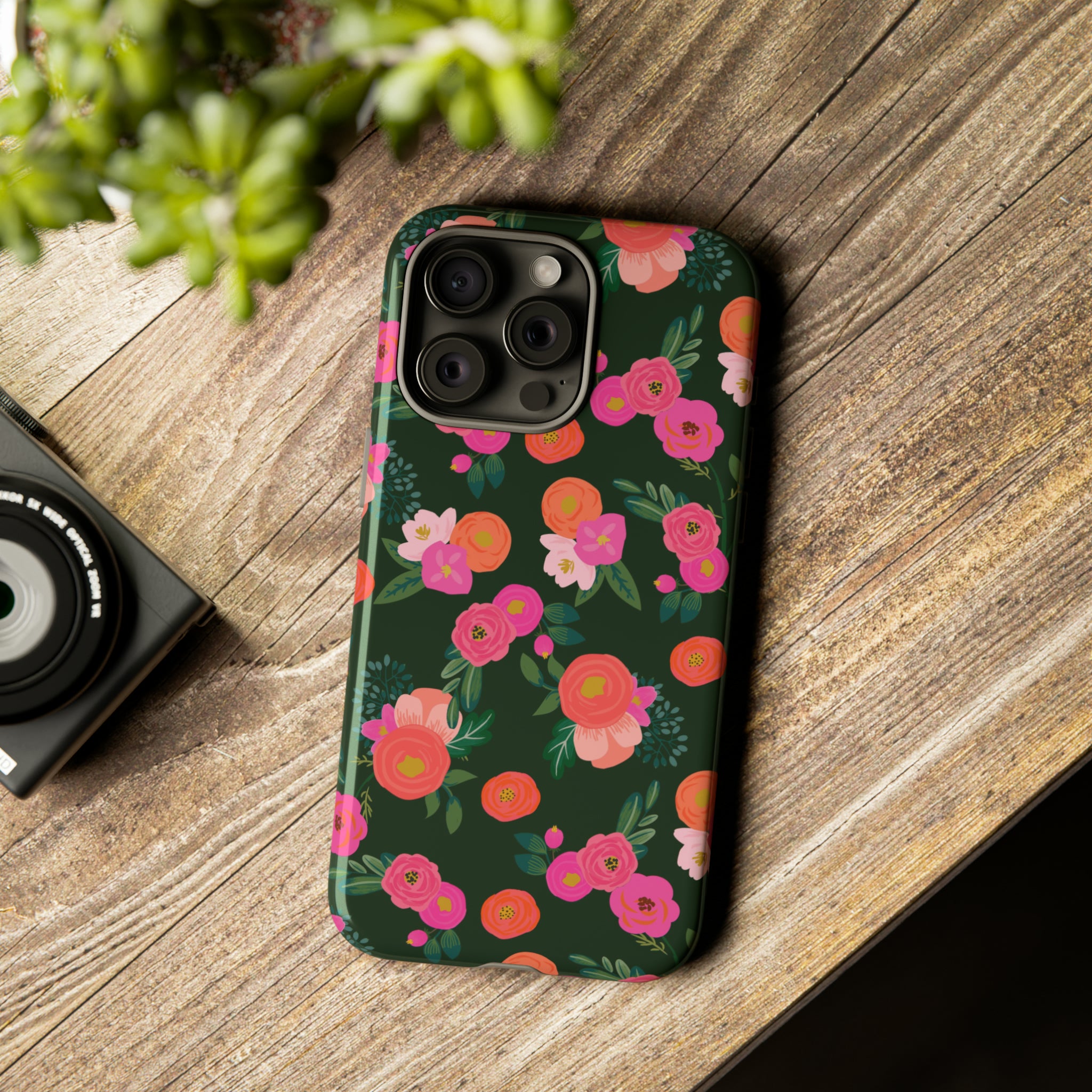 Miss Kit Floral Tough Phone Case Phone Case Restrained Grace   