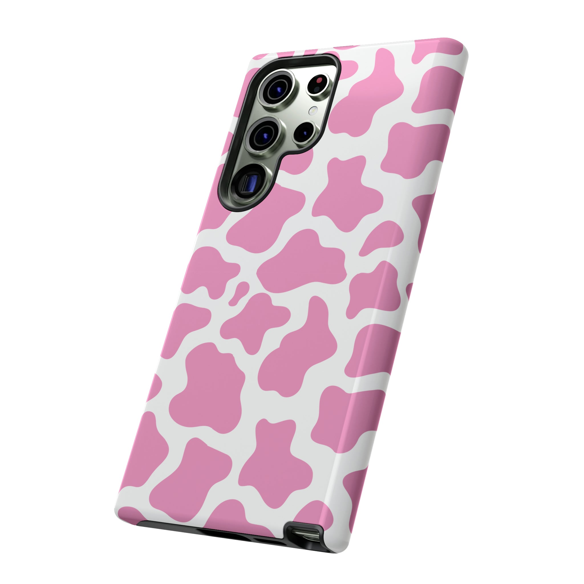 Pink Cow Phone Case Phone Case Restrained Grace   