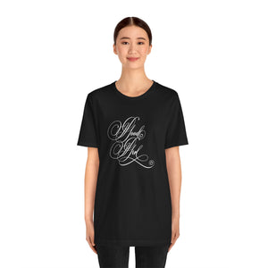 Good Girl Calligraphy - Unisex T-Shirt T-Shirt Restrained Grace   