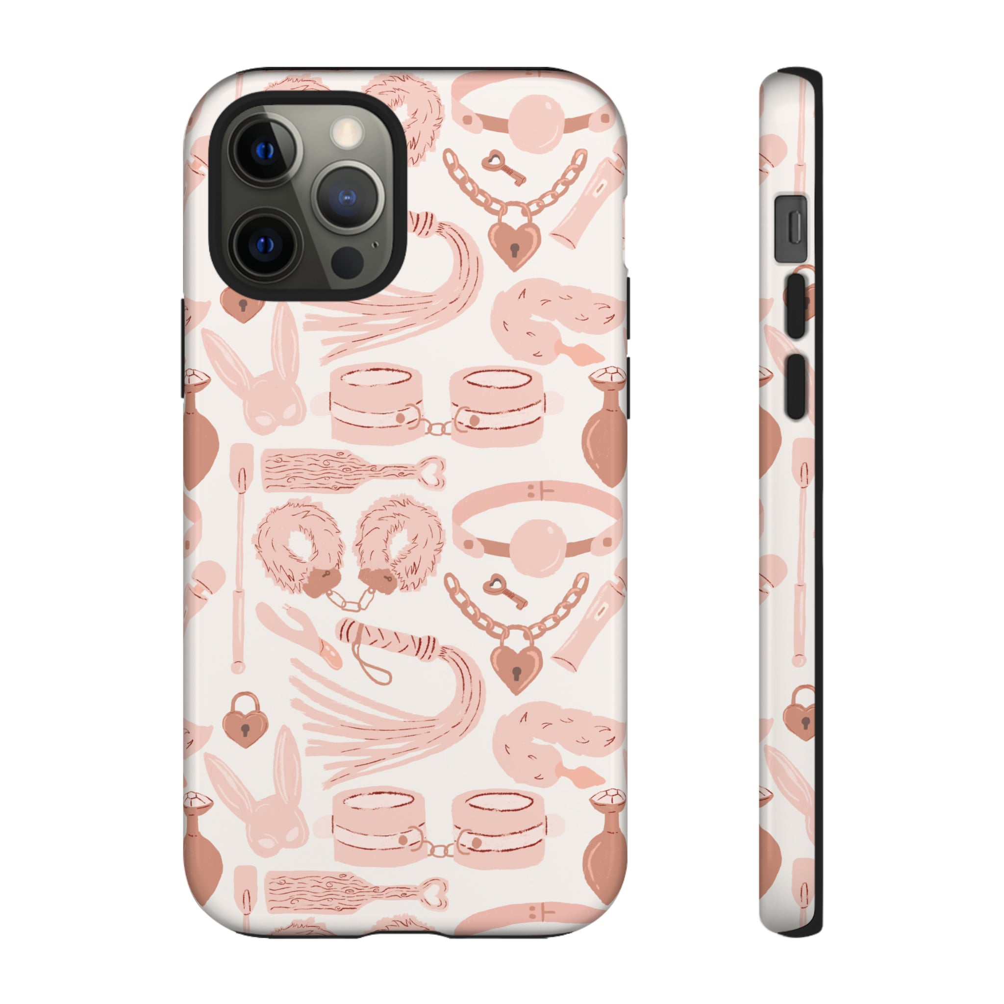 Blush Pink Kink Phone Case Phone Case Restrained Grace   