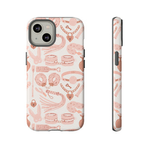 Blush Pink Kink Phone Case Phone Case Restrained Grace   