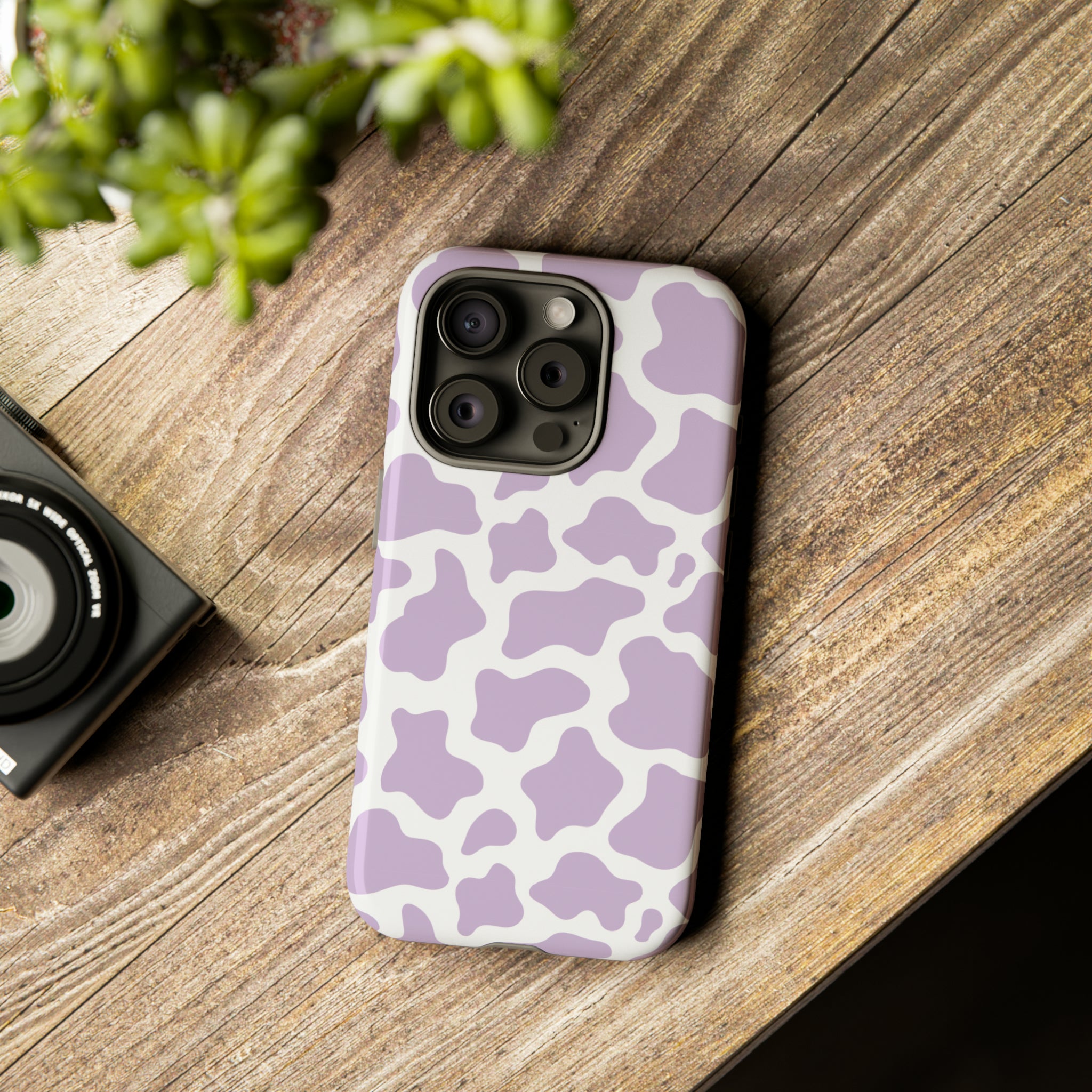 Lavender Cow Phone Case Phone Case Restrained Grace   