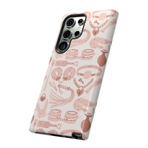 Blush Pink Kink Phone Case Phone Case Restrained Grace   