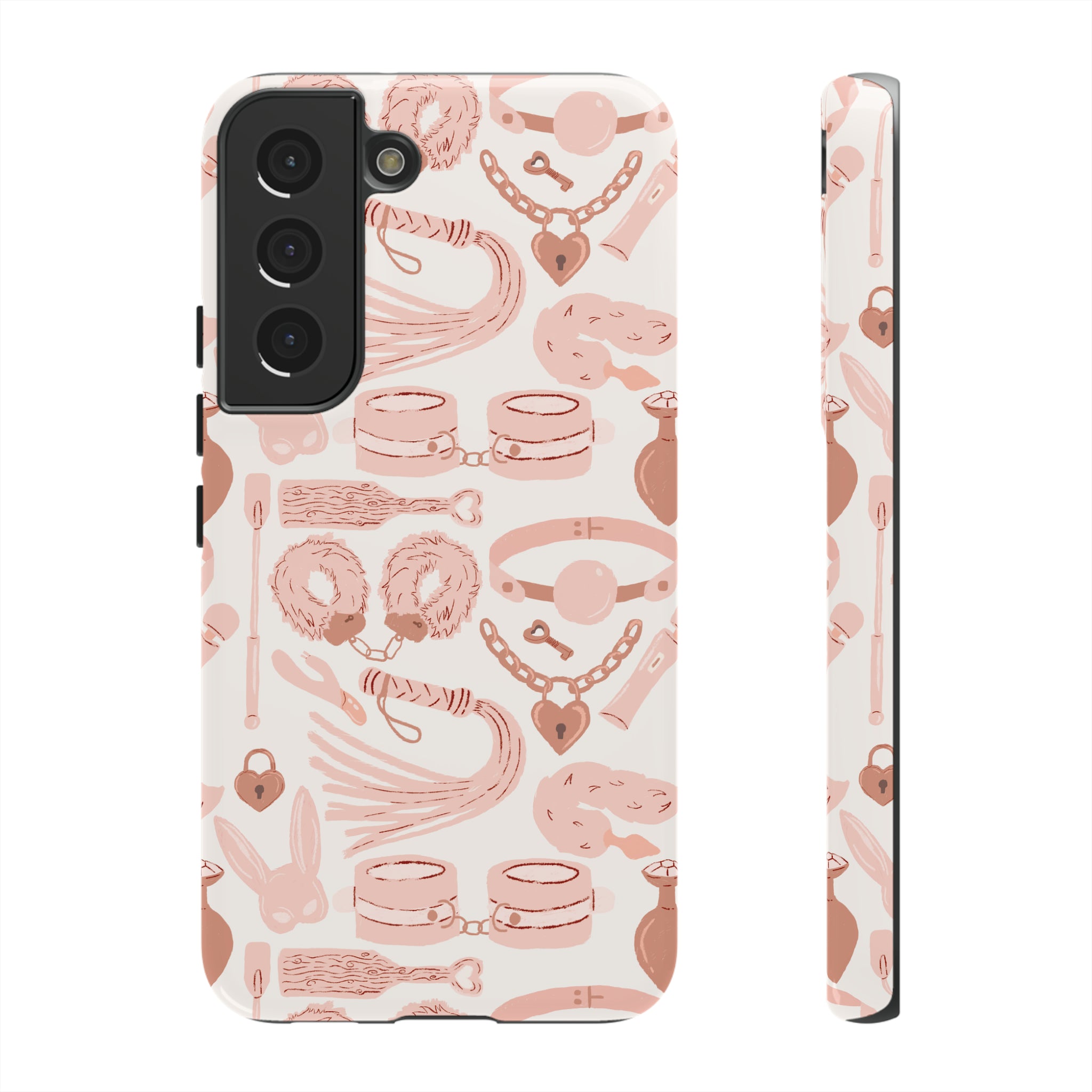 Blush Pink Kink Phone Case Phone Case Restrained Grace   