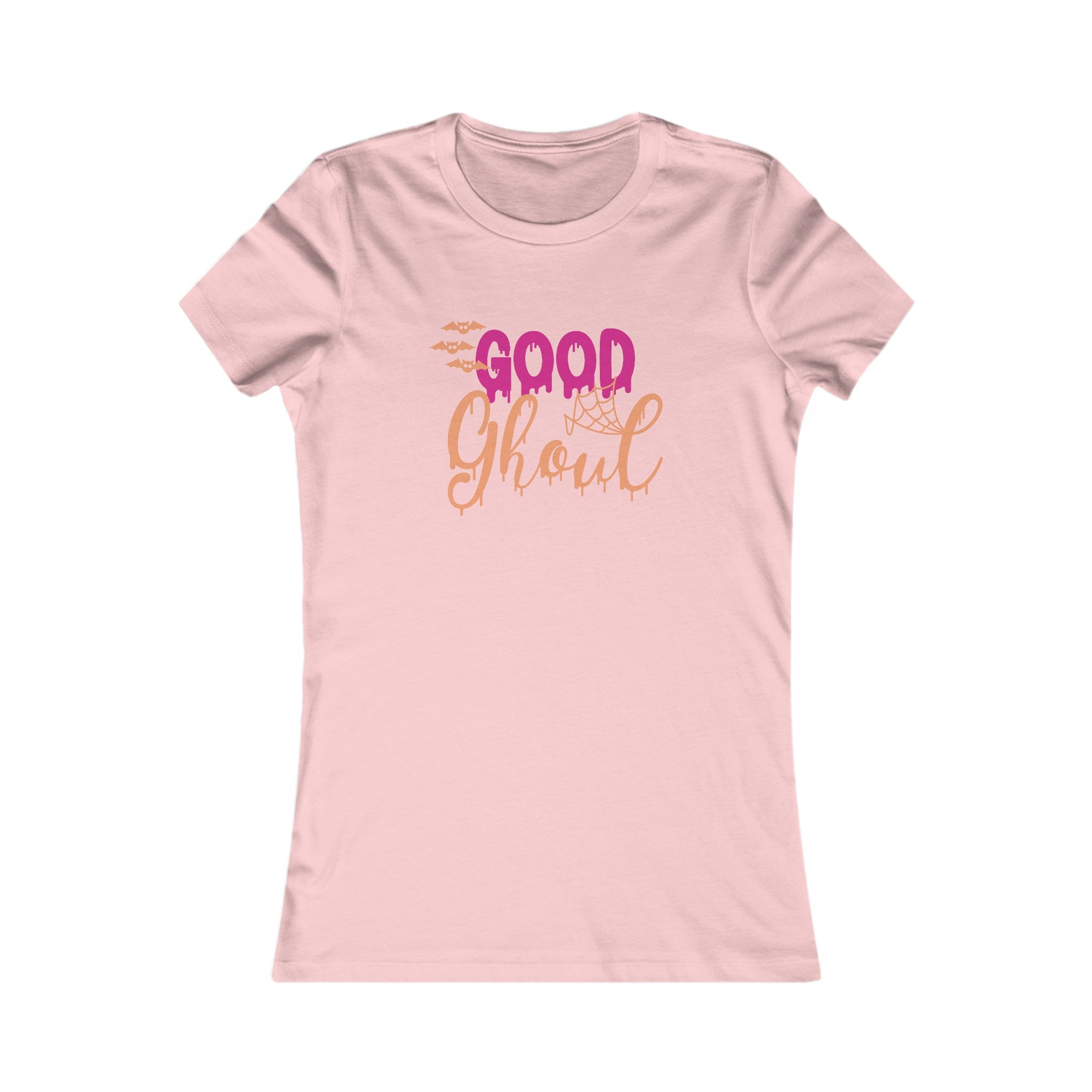 Good Ghoul - Halloween BDSM Submissive Femme Fit Tee T-Shirt Restrained Grace S Pink 