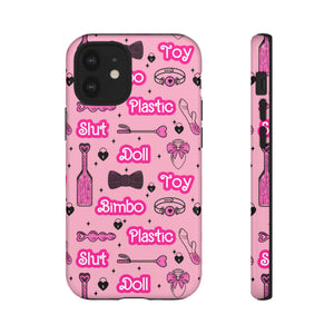 Bimbo Doll Fetish Phone Case Phone Case Restrained Grace   