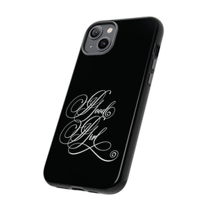 Good Girl Calligraphy Phone Case Phone Case Restrained Grace   