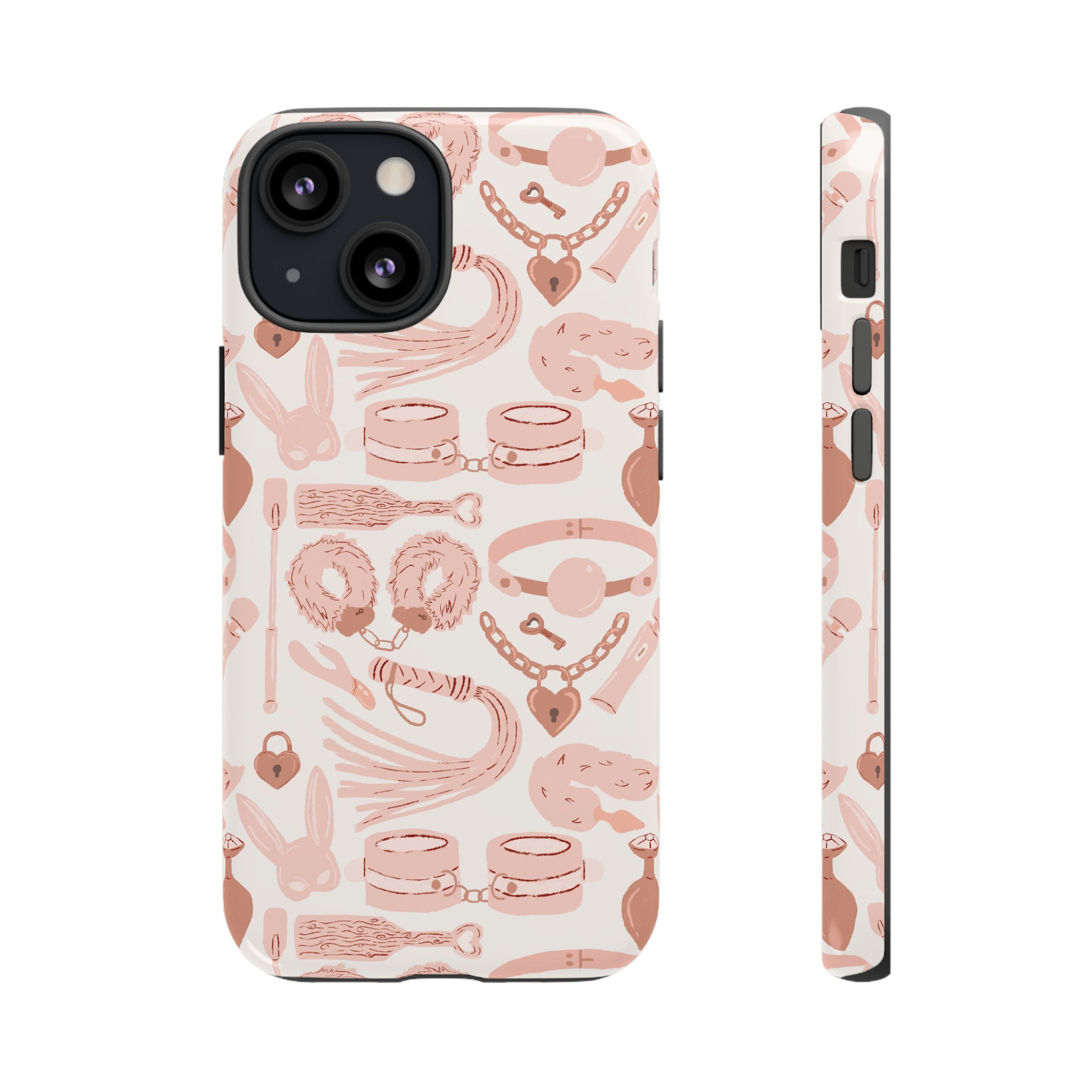 Blush Pink Kink Phone Case Phone Case Restrained Grace   