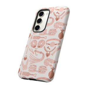 Blush Pink Kink Phone Case Phone Case Restrained Grace   