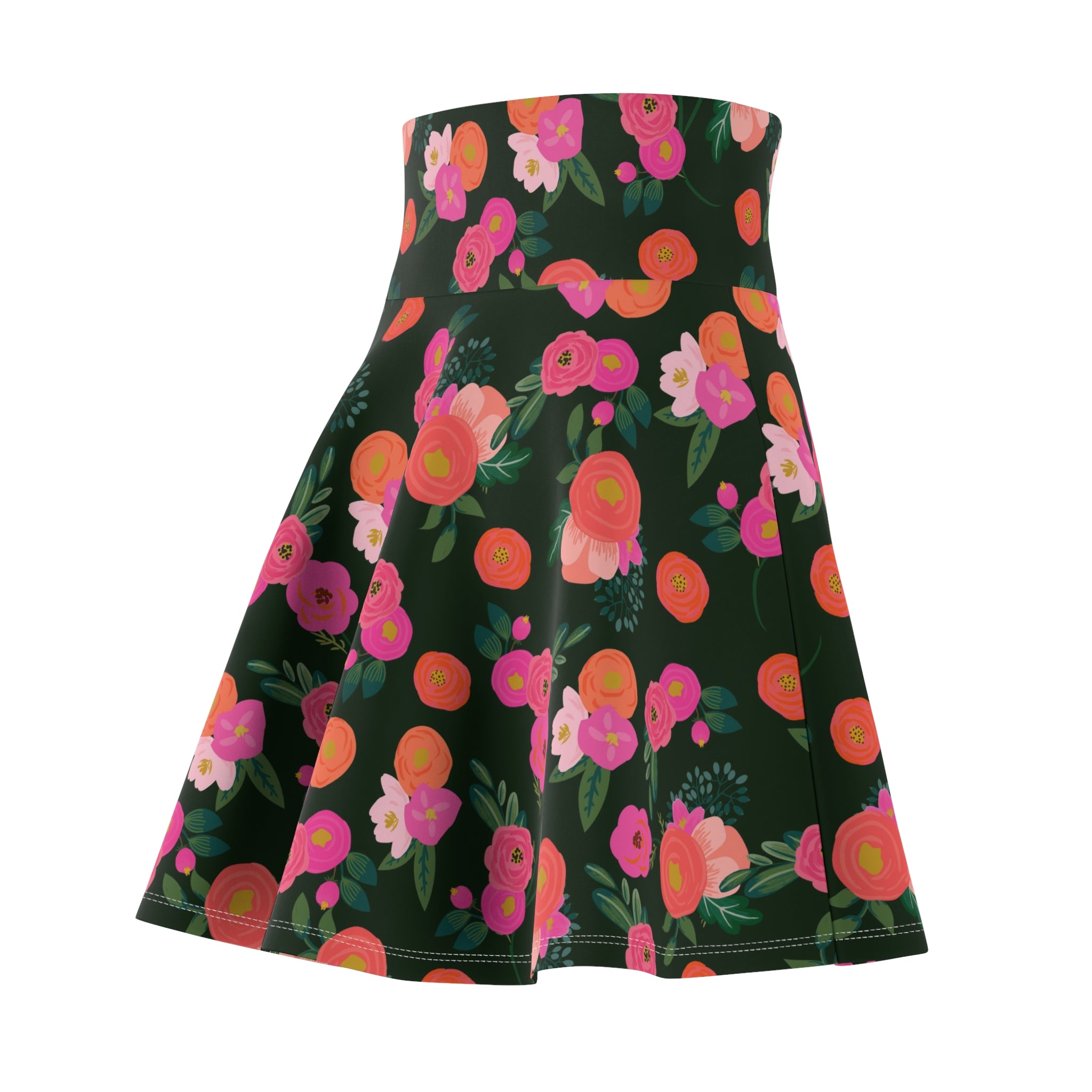 Miss Kit Floral Swing Skirt Skirt Restrained Grace   