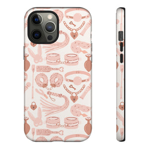 Blush Pink Kink Phone Case Phone Case Restrained Grace   