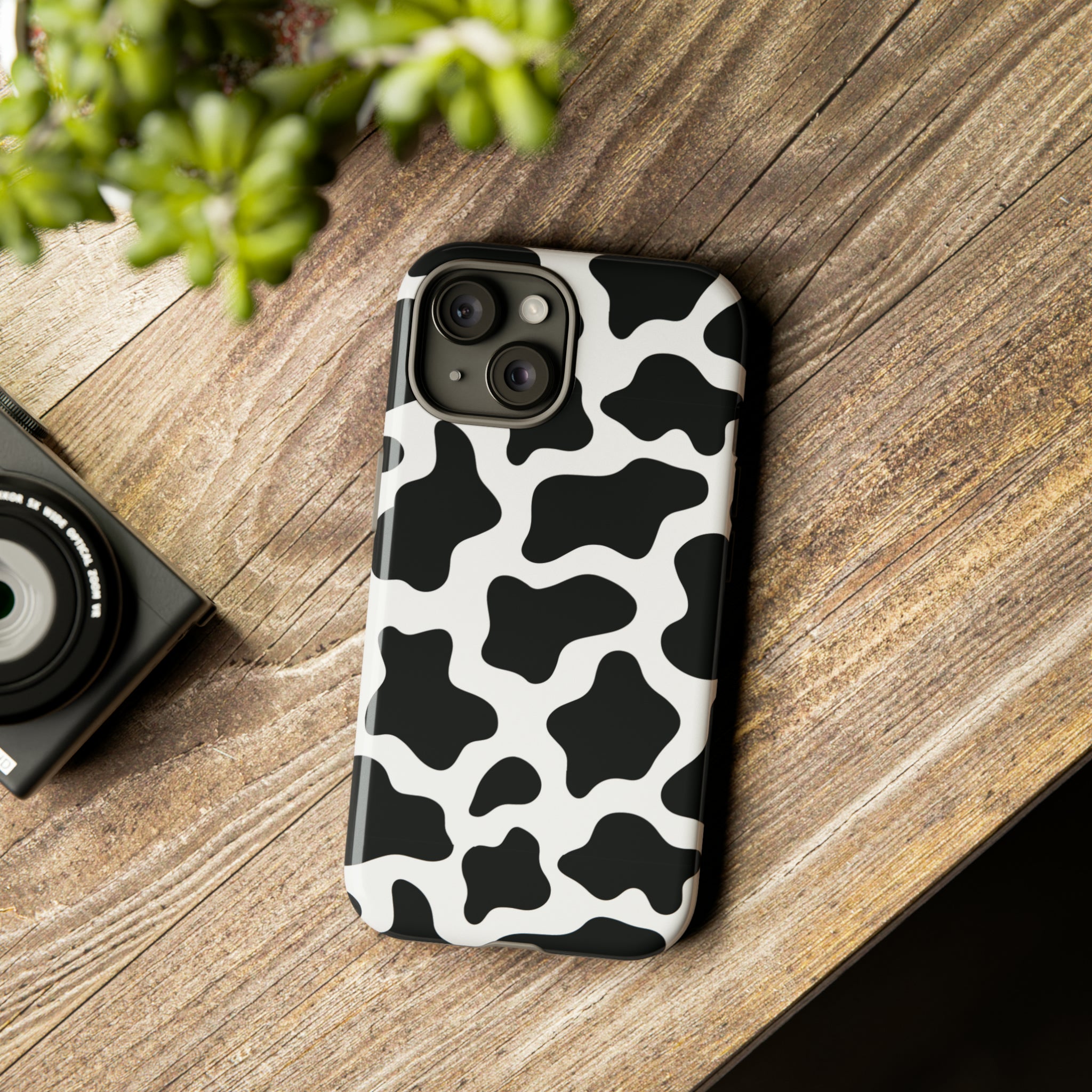 Cow Print Phone Case Phone Case Restrained Grace   