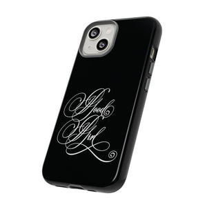 Good Girl Calligraphy Phone Case Phone Case Restrained Grace   