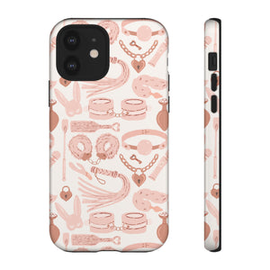 Blush Pink Kink Phone Case Phone Case Restrained Grace   