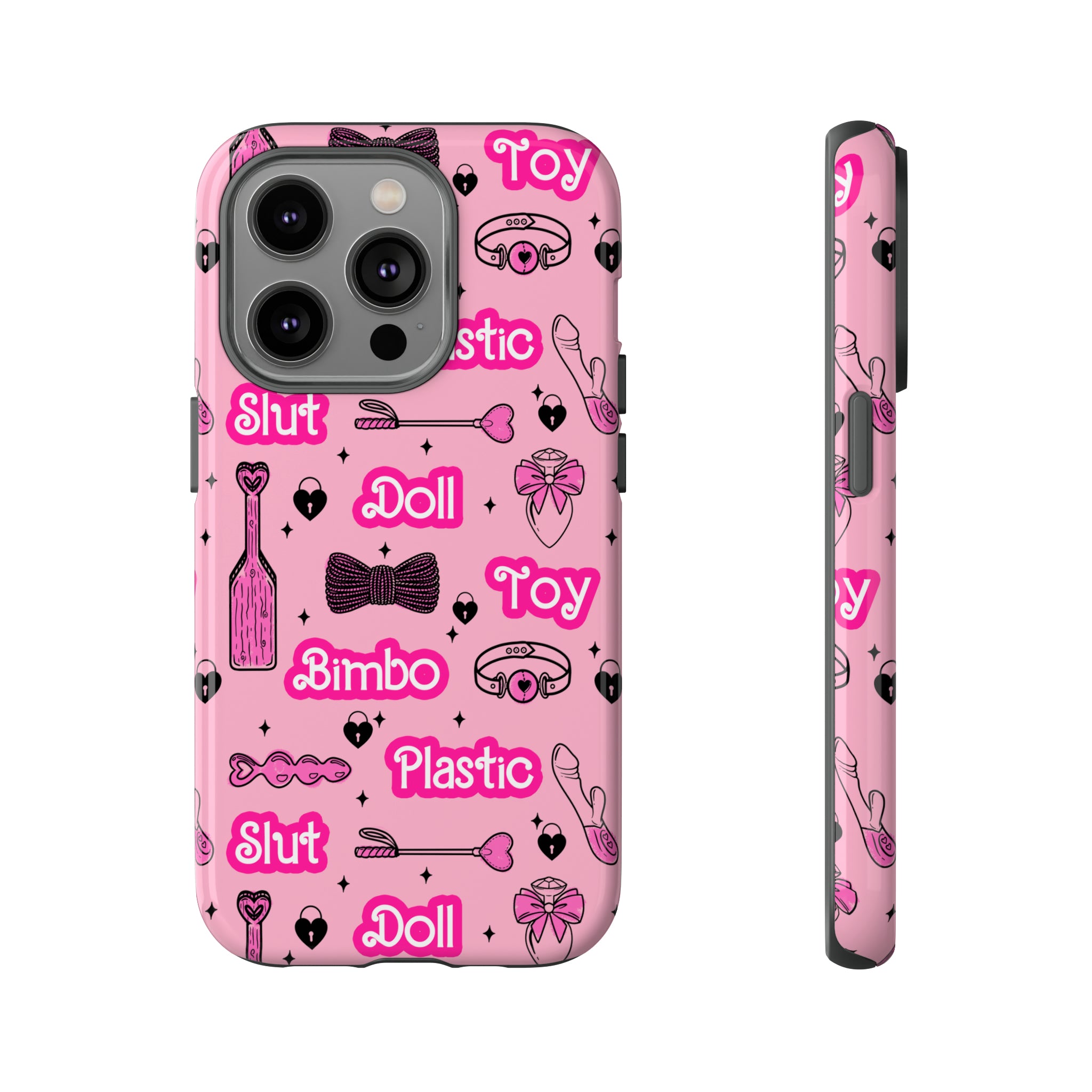 Bimbo Doll Fetish Phone Case Phone Case Restrained Grace   