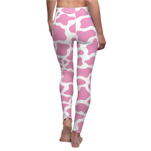 Pink Cow Soft Touch Leggings Leggings Restrained Grace   