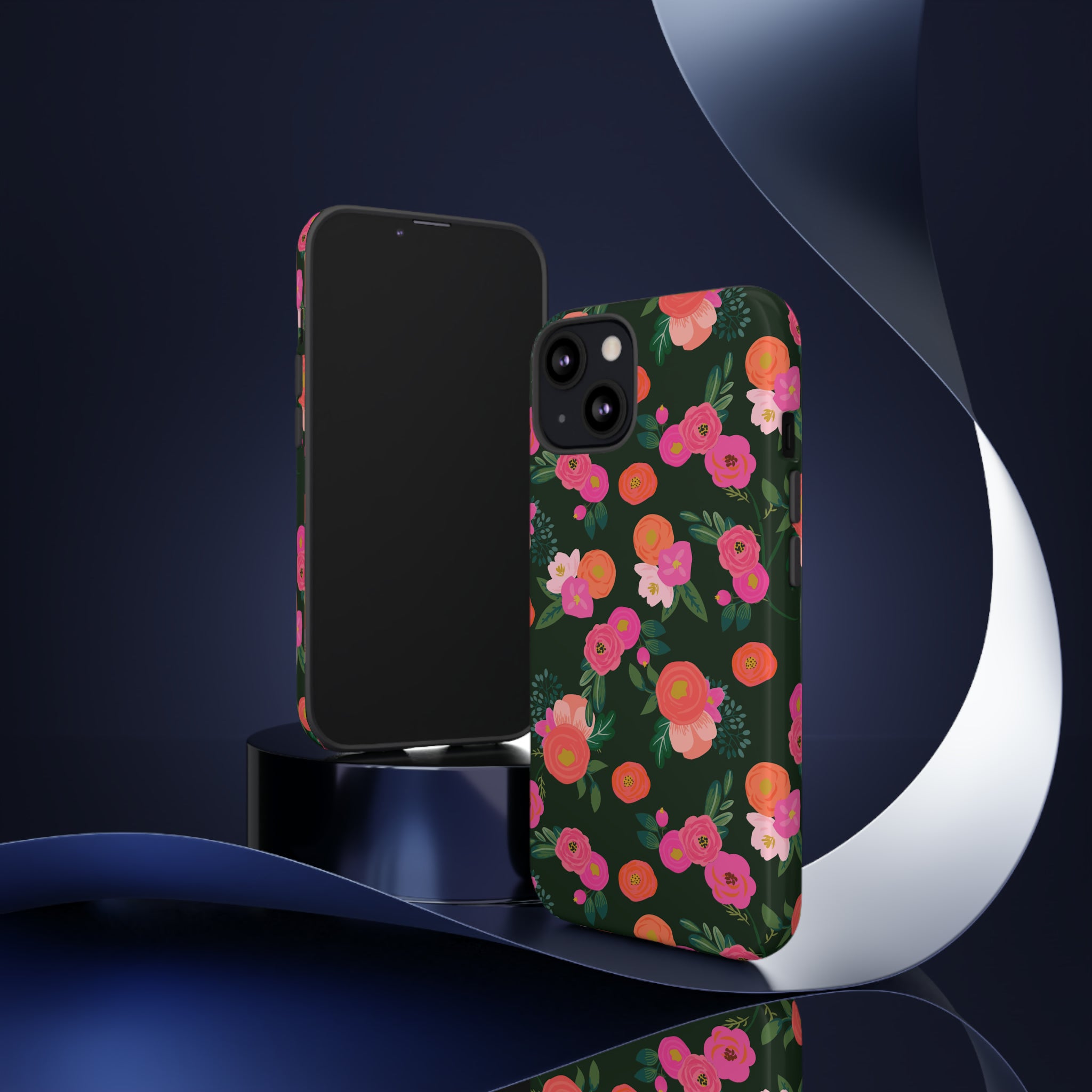 Miss Kit Floral Tough Phone Case Phone Case Restrained Grace   