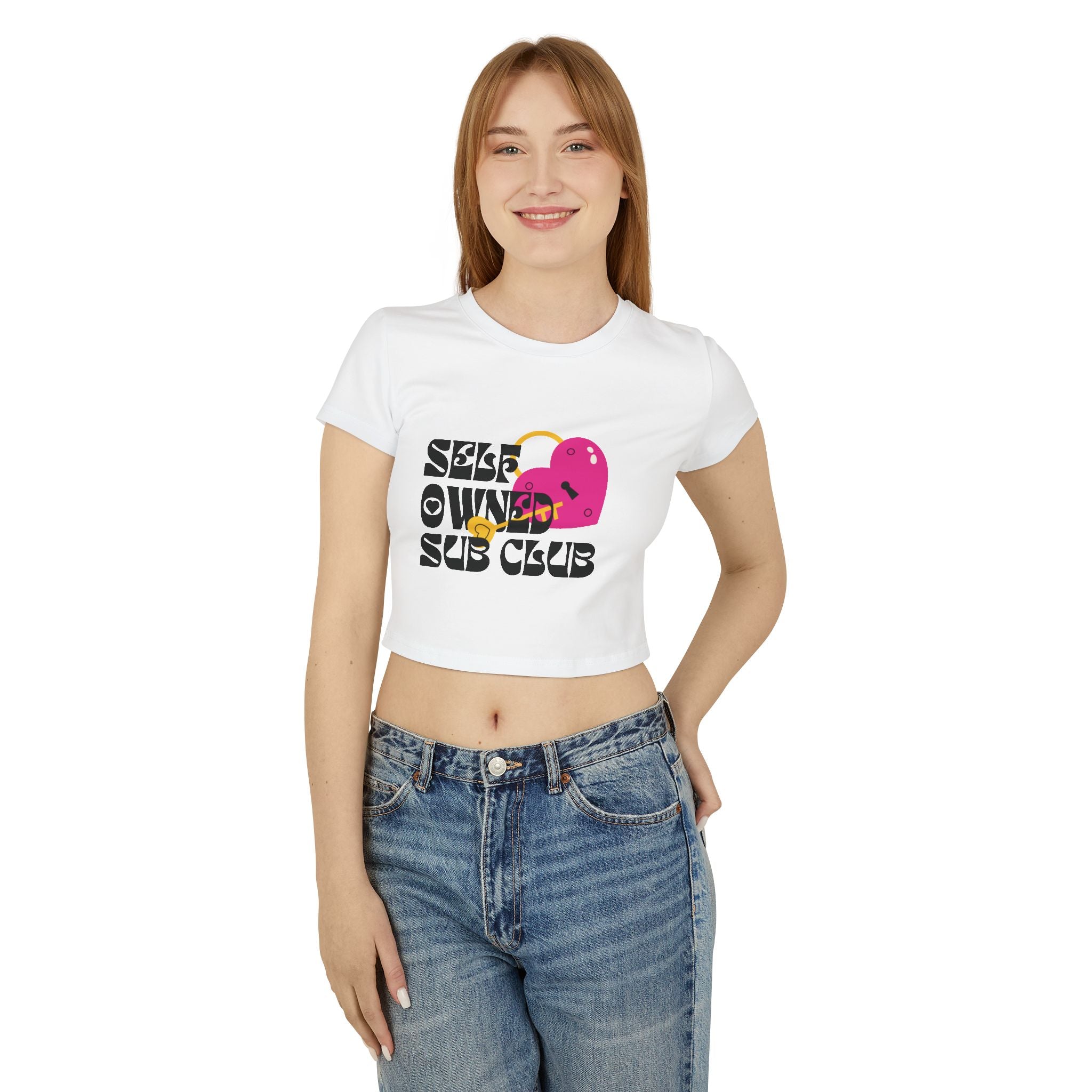 Self Owned Sub Club Baby Tee T-Shirt Restrained Grace   