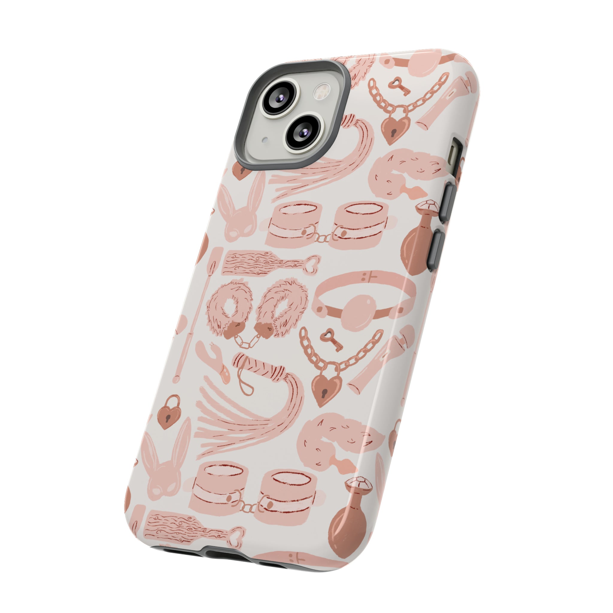 Blush Pink Kink Phone Case Phone Case Restrained Grace   