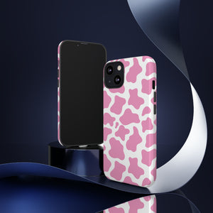 Pink Cow Phone Case Phone Case Restrained Grace   