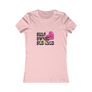 Self Owned Sub Club - Femme Fit T-Shirt T-Shirt Restrained Grace S Pink 