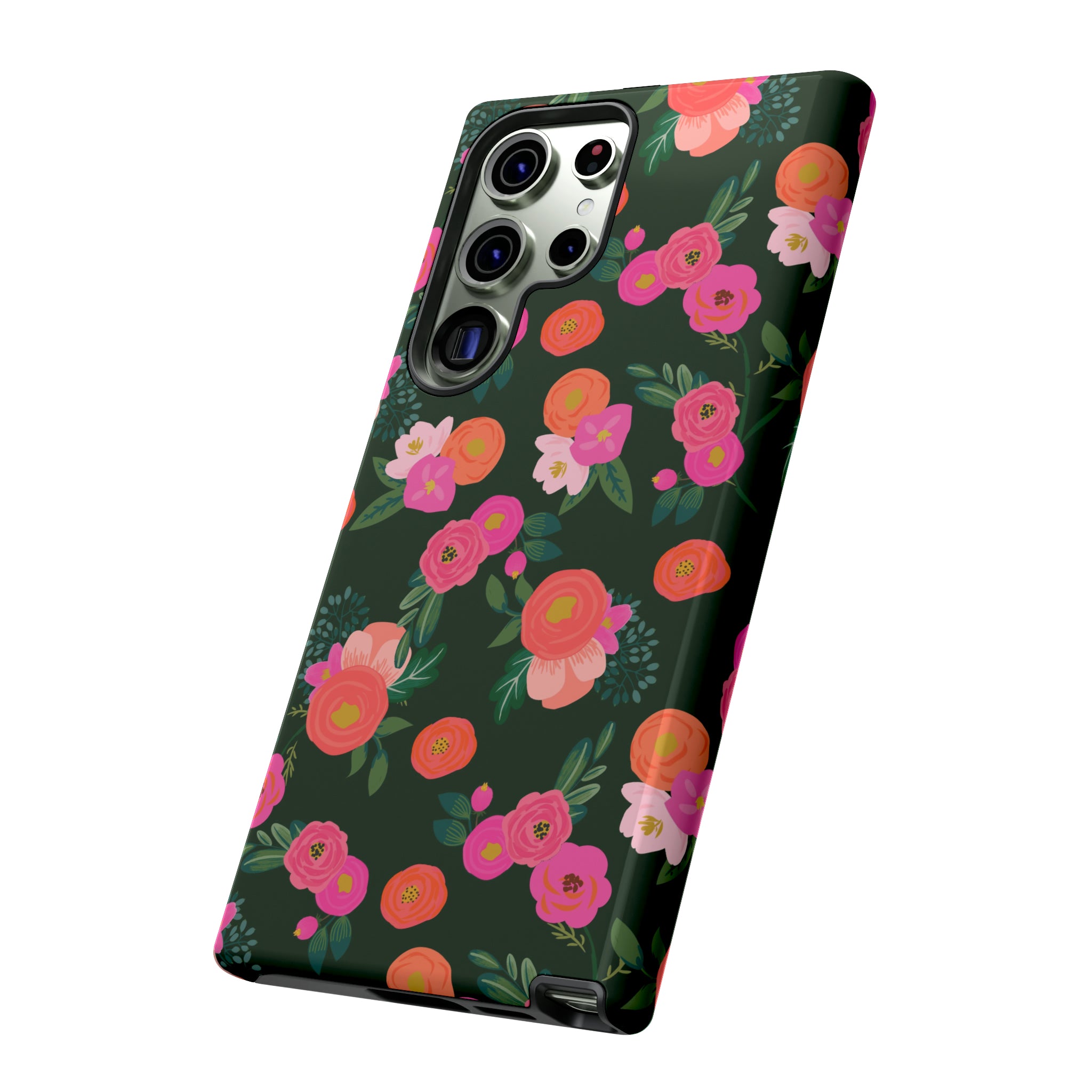 Miss Kit Floral Tough Phone Case Phone Case Restrained Grace   