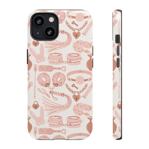 Blush Pink Kink Phone Case Phone Case Restrained Grace   