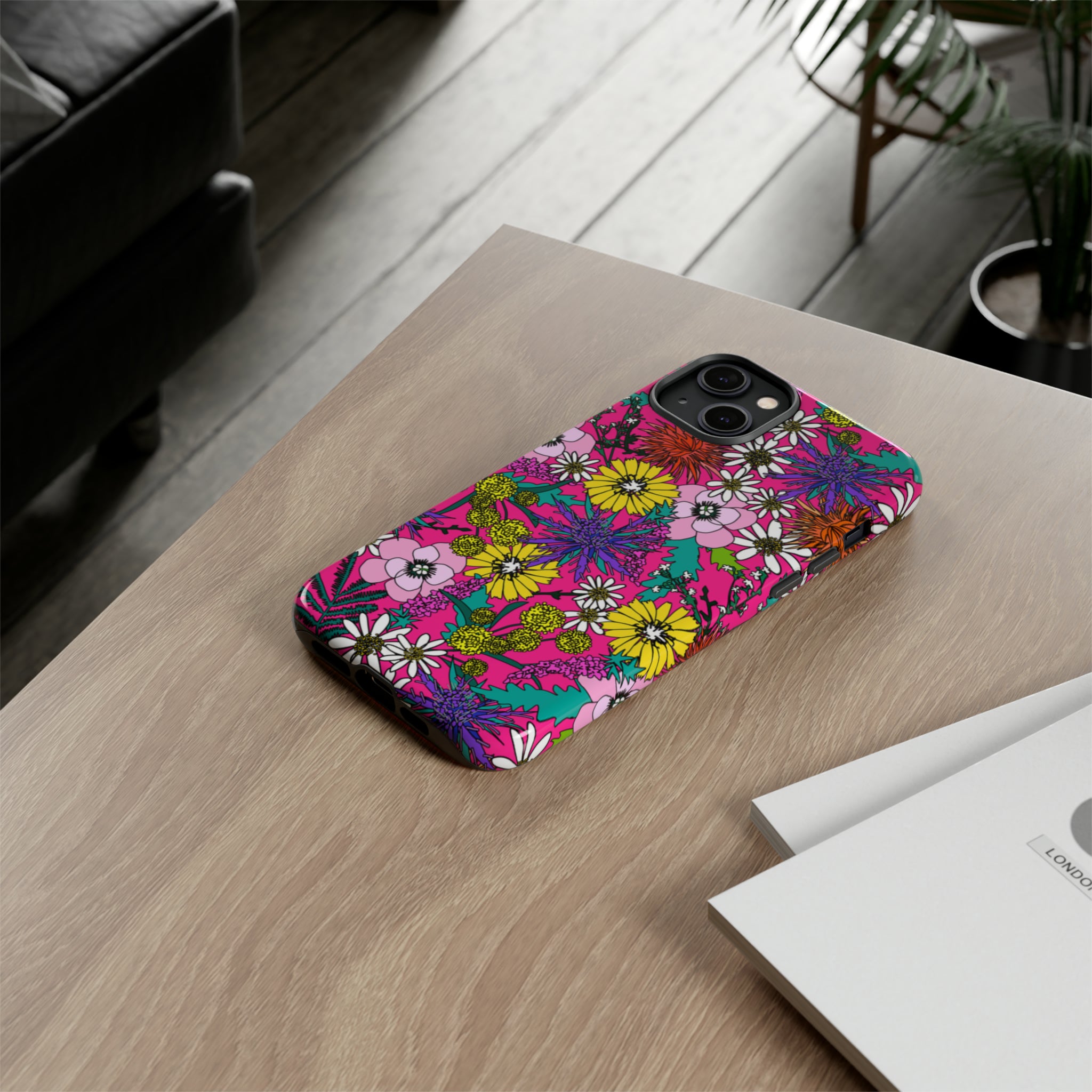 Shaggin' Wagon Floral Phone Case Phone Case Restrained Grace   