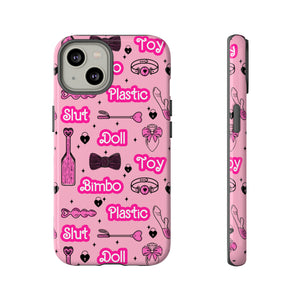 Bimbo Doll Fetish Phone Case Phone Case Restrained Grace   