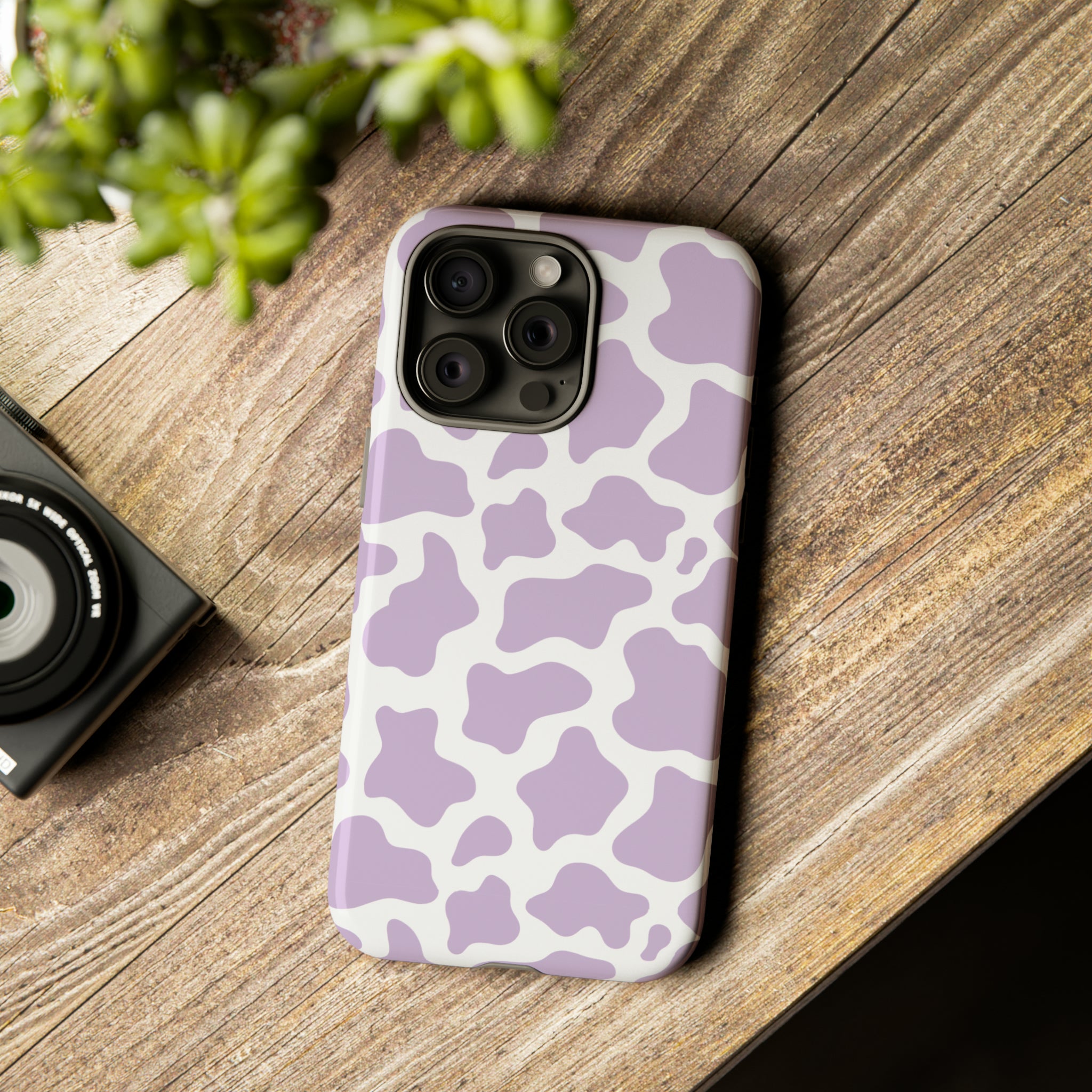 Lavender Cow Phone Case Phone Case Restrained Grace   