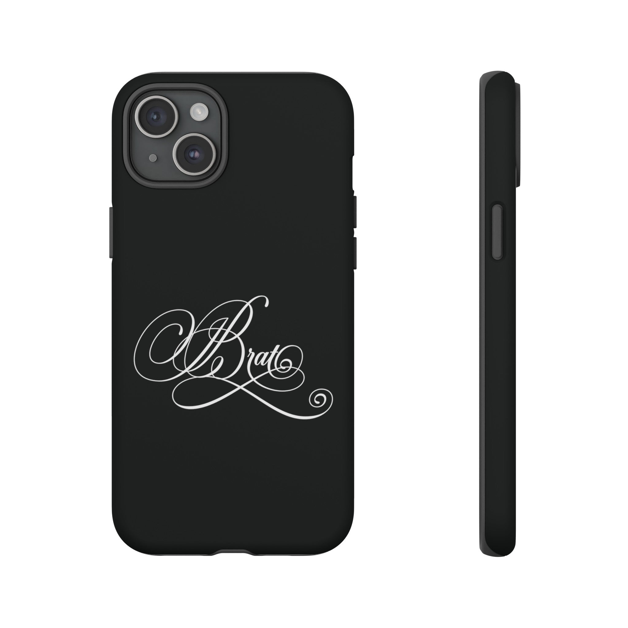 Brat Calligraphy Phone Case Phone Case Restrained Grace   