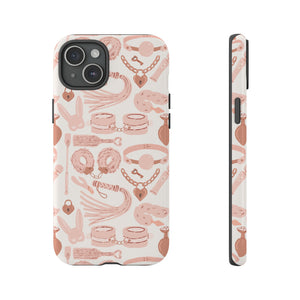 Blush Pink Kink Phone Case Phone Case Restrained Grace   