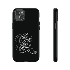 Good Girl Calligraphy Phone Case Phone Case Restrained Grace   