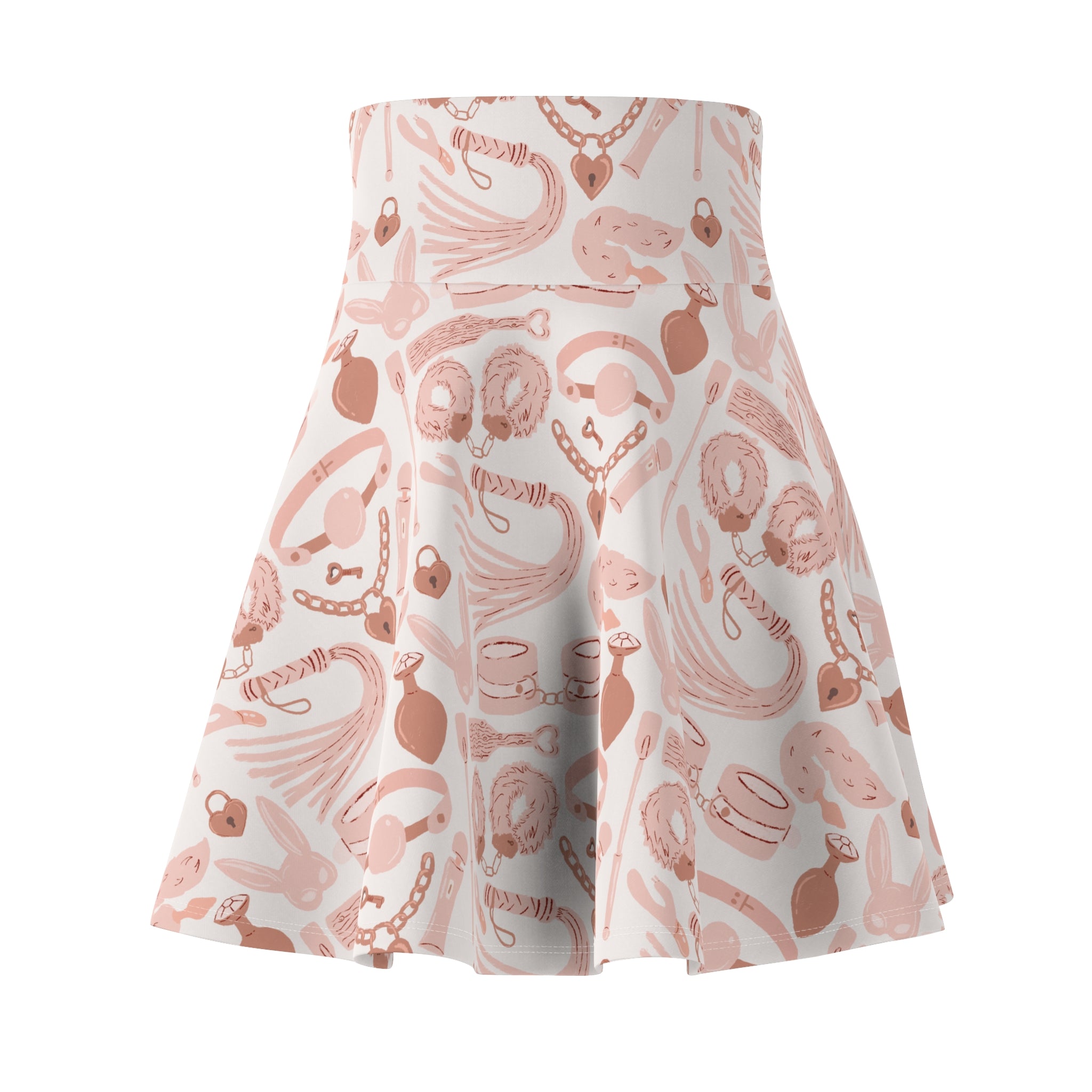 Blush Pink Kink Swing Skirt Skirt Restrained Grace   