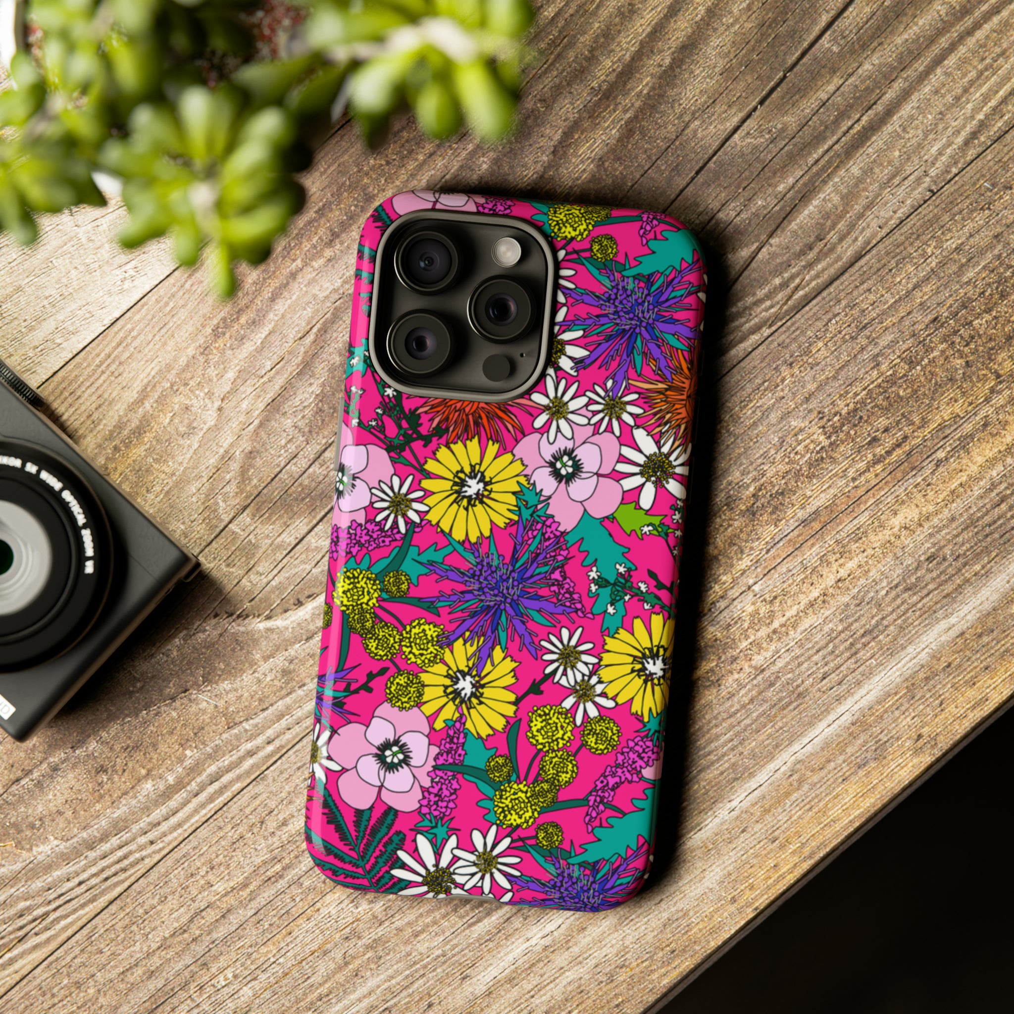 Shaggin' Wagon Floral Phone Case Phone Case Restrained Grace   