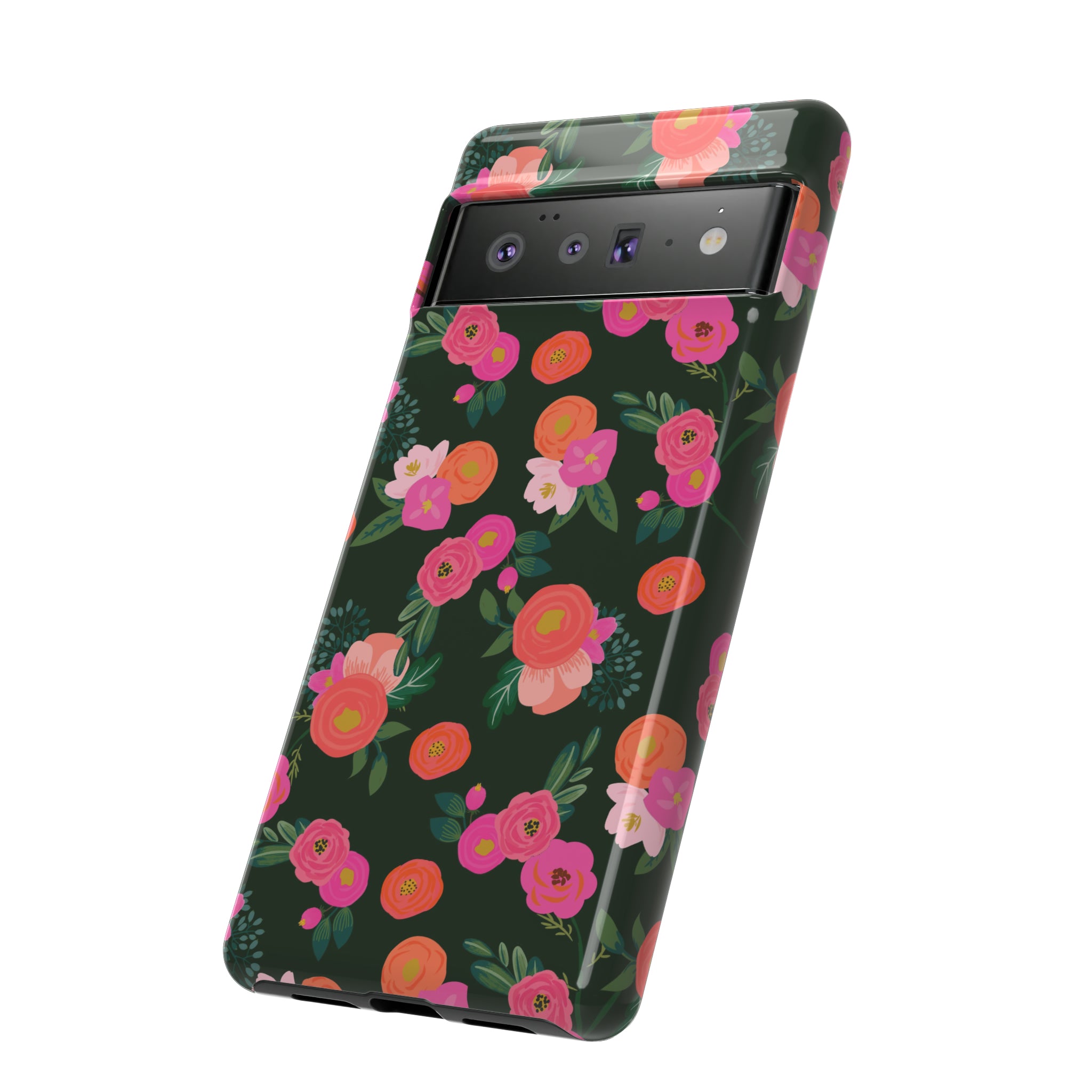 Miss Kit Floral Tough Phone Case Phone Case Restrained Grace   