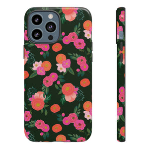 Miss Kit Floral Tough Phone Case Phone Case Restrained Grace   