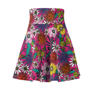 Shaggin' Wagon Floral Swing Skirt Skirt Restrained Grace   