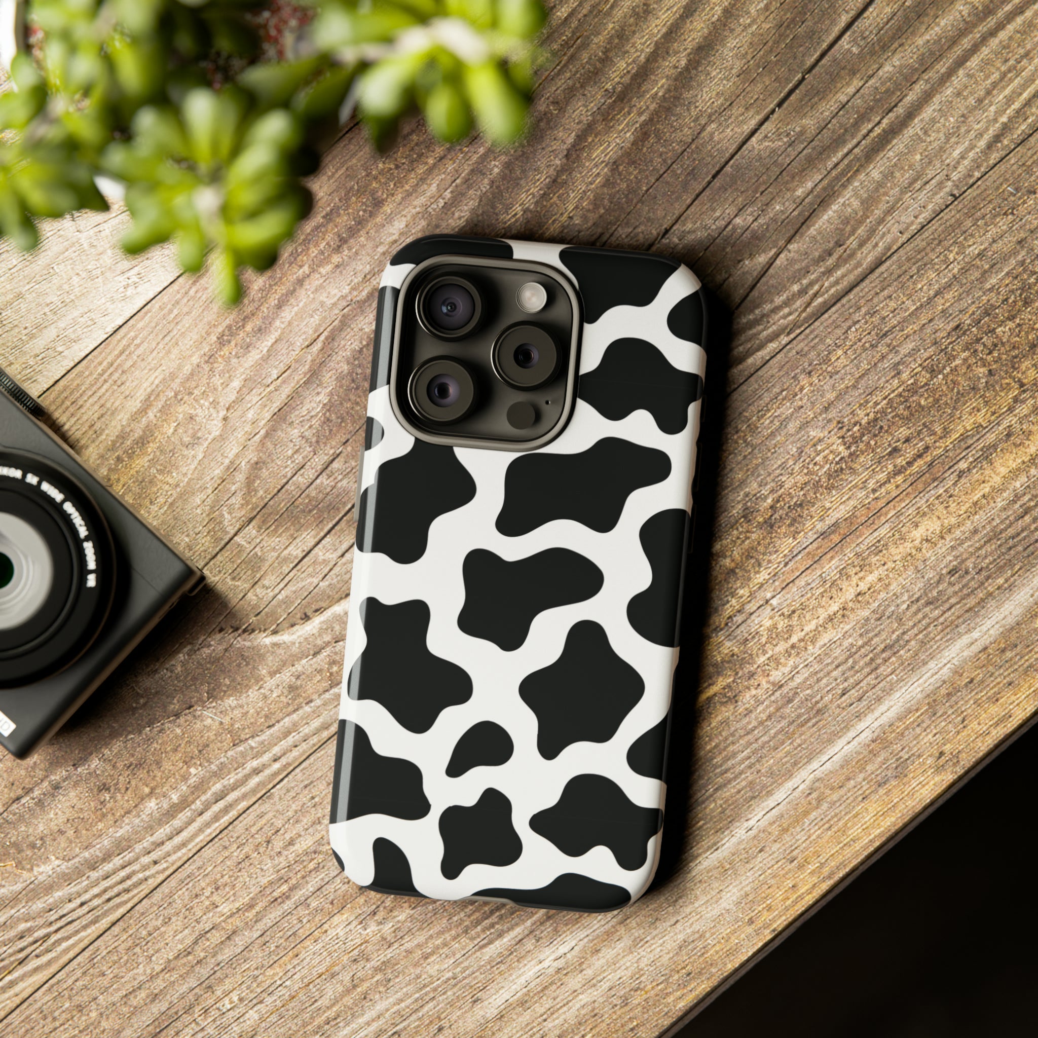 Cow Print Phone Case Phone Case Restrained Grace   